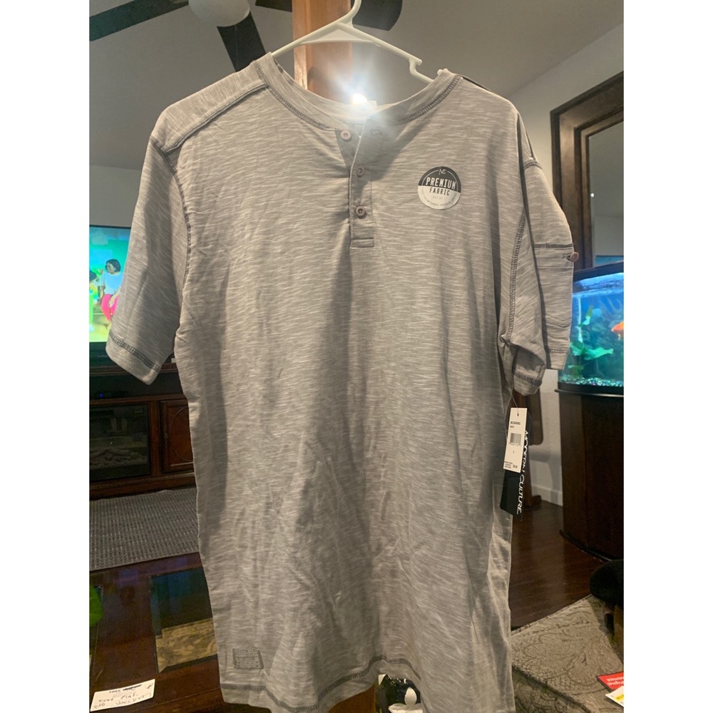 Lightweight grey T-shirt